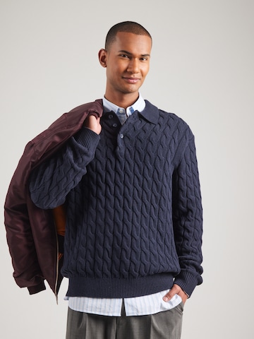 Only & Sons Свитер 'ONSKICKER' в Синий: спереди