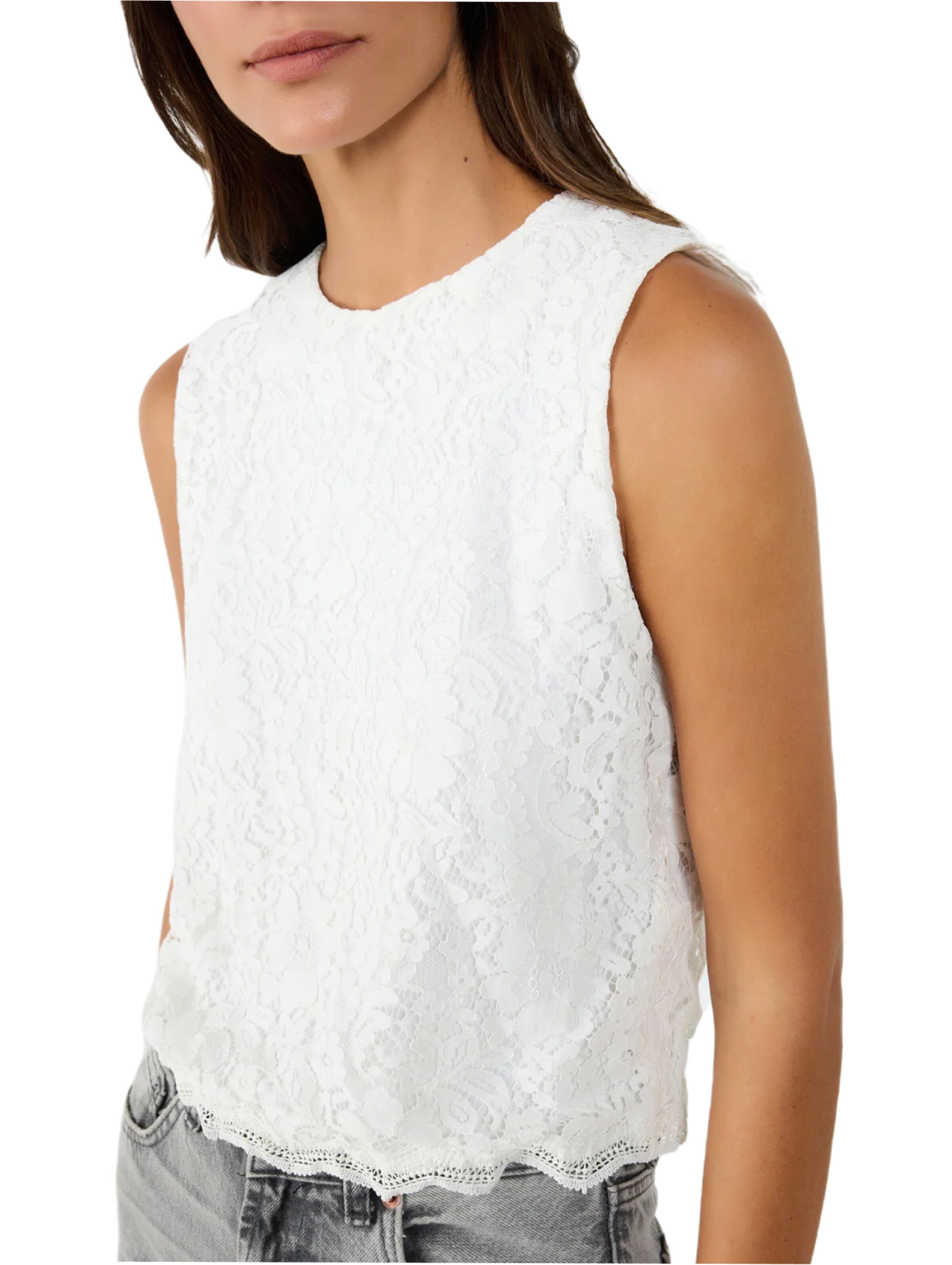 No Matter What Blouse in Wit