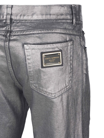 DOLCE & GABBANA Regular Jeans 'Dolce & Gabbana Jeans' in Silver