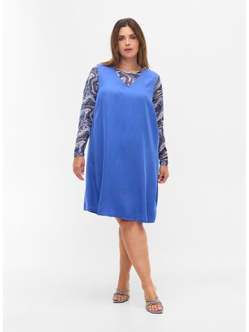Zizzi Kleid 'VTANY' in Blau