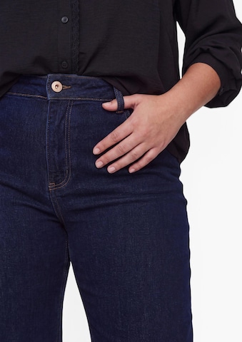 QS Regular Jeans in Blau: Vorderseite
