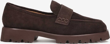 Chaussure basse Kazar en marron : devant