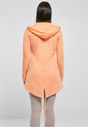 Urban Classics - Sudadera con cremallera en naranja