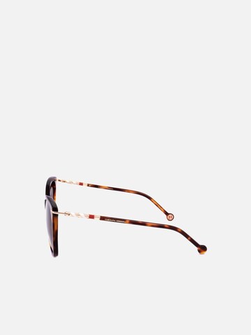 Lunettes de soleil 'Carolina Herrera HER 0091/S Peach havana 56/20/145 Women Sunglasses' Carolina Herrera en marron