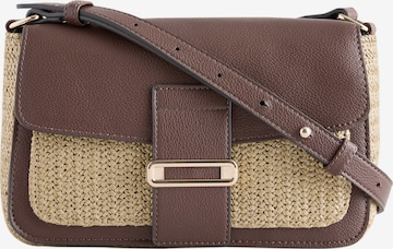 Sac à bandoulière Next en marron : devant