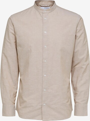 SELECTED HOMME Skjorte i brun: forside