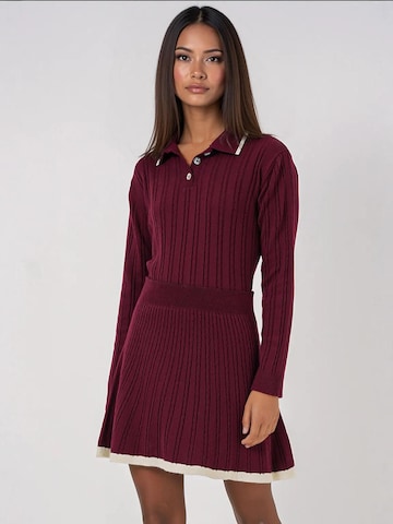 Bigdart Kostüm in Rot: Vorderseite