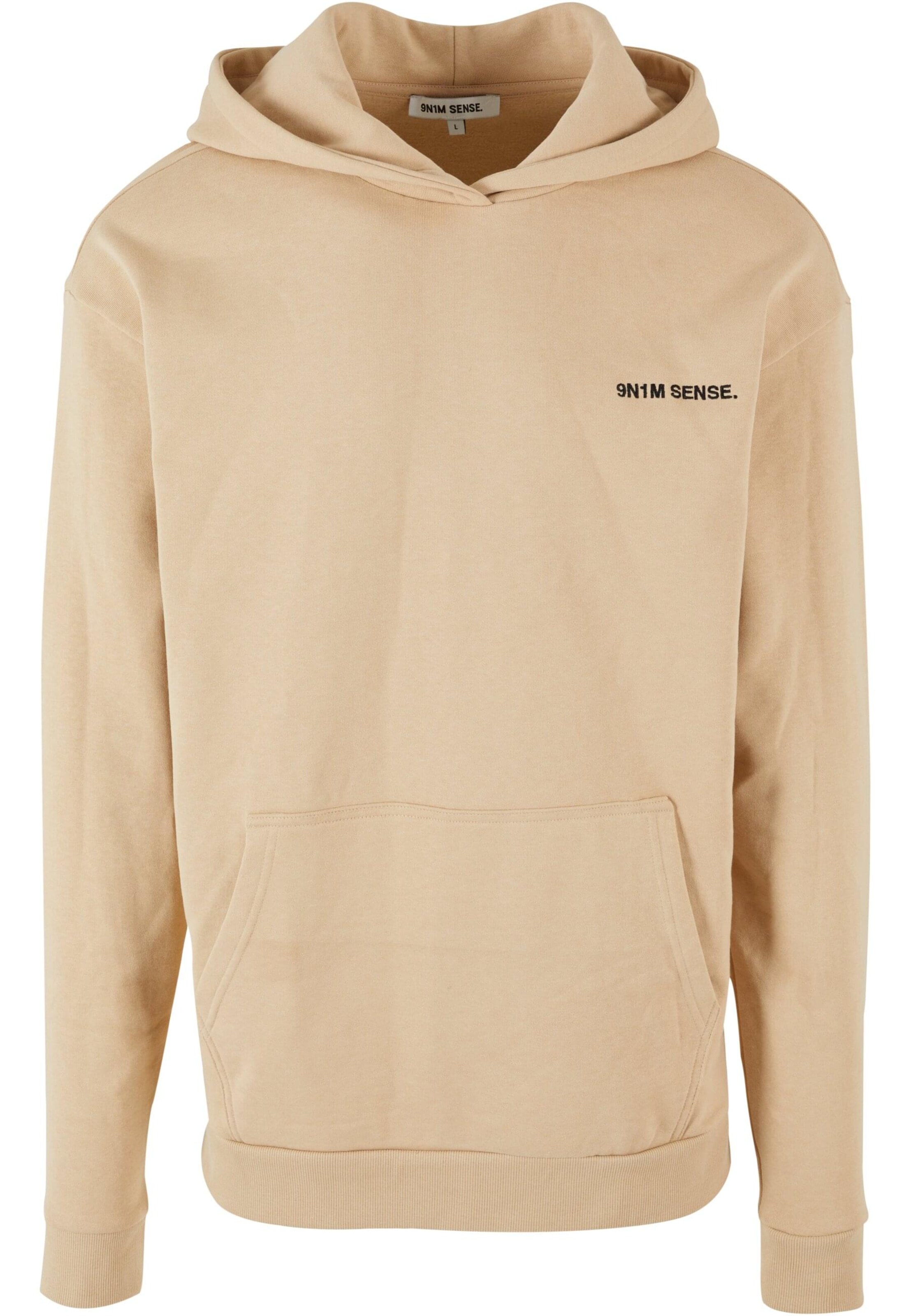 bēšs 9N1M SENSE Sportisks džemperis: no priekšpuses