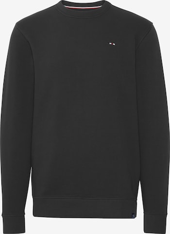 FQ1924 Sweatshirtp Pullover 'Aldwin' in Schwarz: predná strana