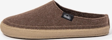 Pantoufle 'Zueco Terra' Nuvola. en marron : devant