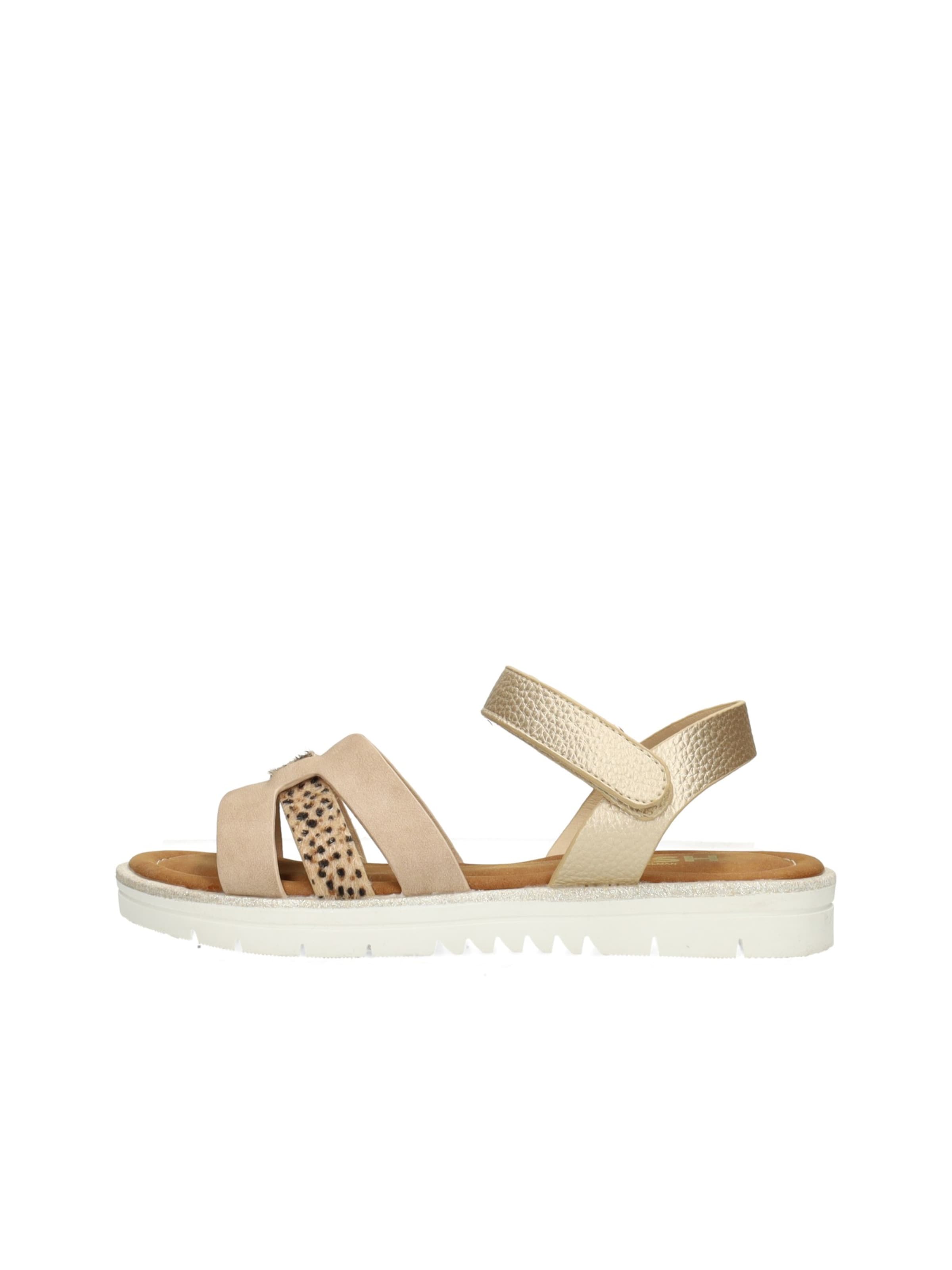 Sandales 'Senna' POSH by Poelman en beige : devant