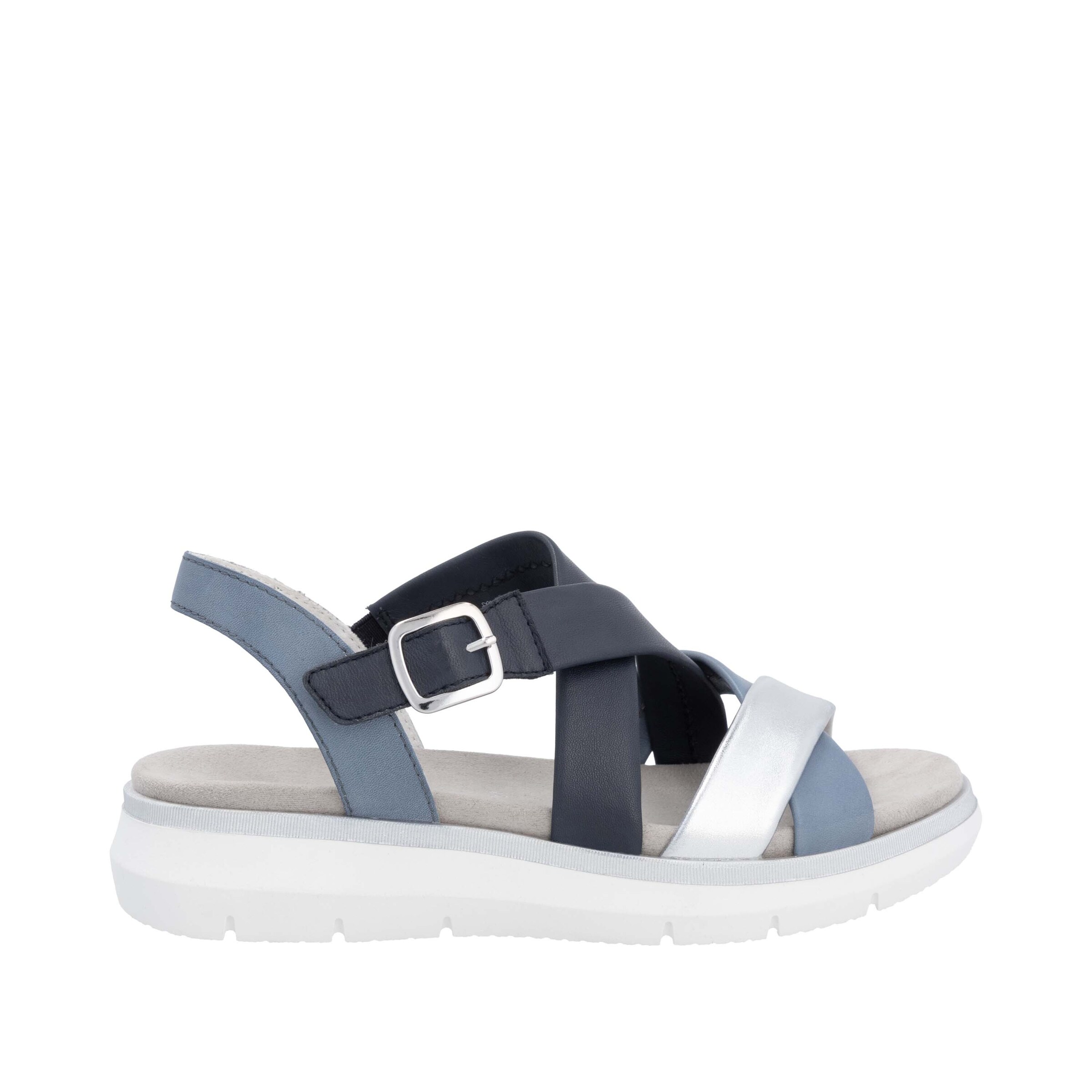 REMONTE Strap Sandals in Blue