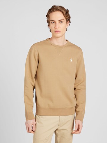 Polo Ralph Lauren Sweatshirt in Beige: front