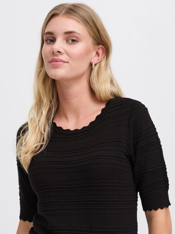 Pull-over 'LORA' Fransa en noir