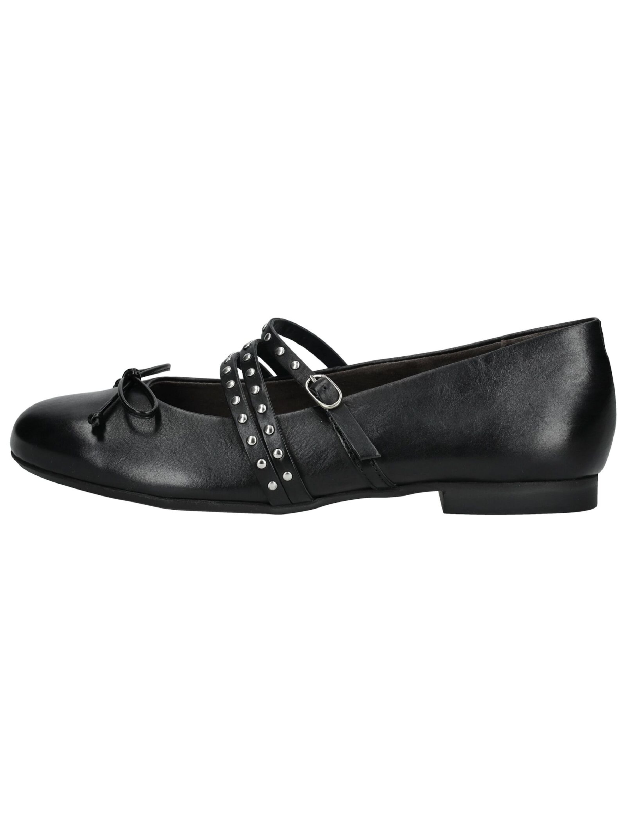 Paul Green Strap ballerina in Black
