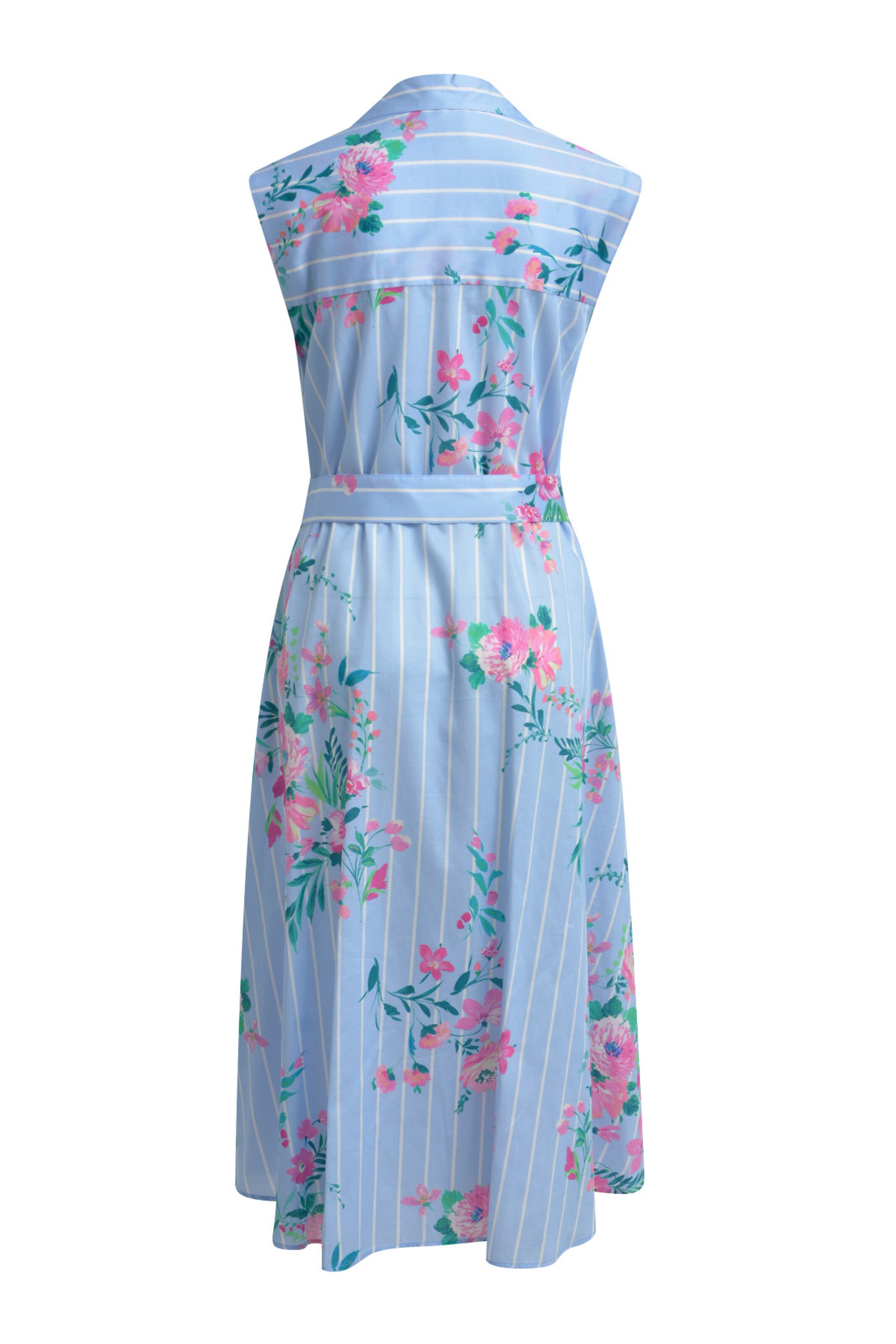 Milano Italy Summer Dress in Blue