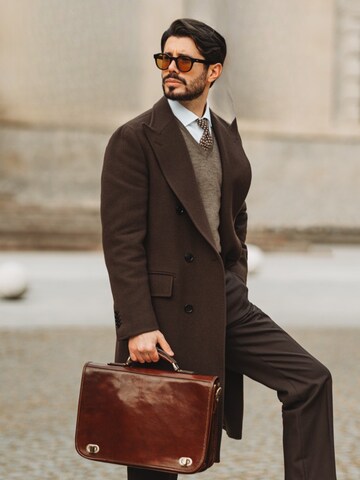 Time Resistance Briefcase 'Illusions' in Brown