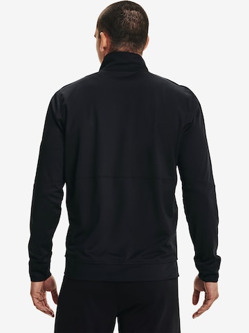 UNDER ARMOUR Sports sweat jacket in Black