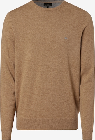 FYNCH-HATTON Sweater in Brown: front