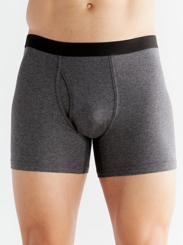 Albero Natur Boxershorts in Grau: Vorderseite