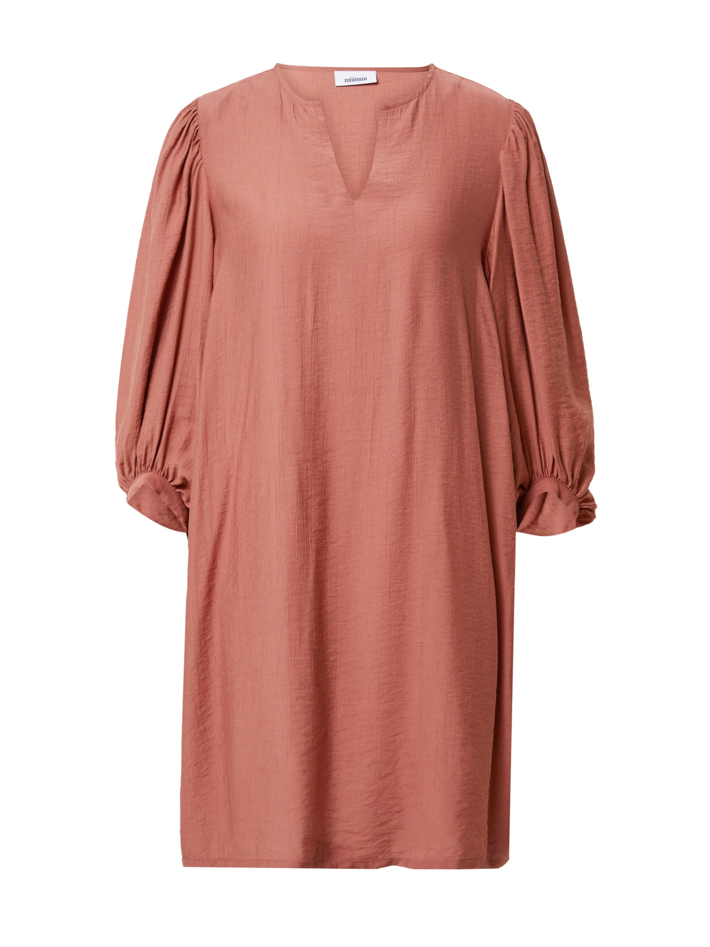 minimum Kjole 'Structuria' i brun: forside