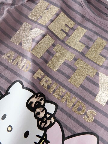 NAME IT Shirt 'Hello Kitty' in Lila