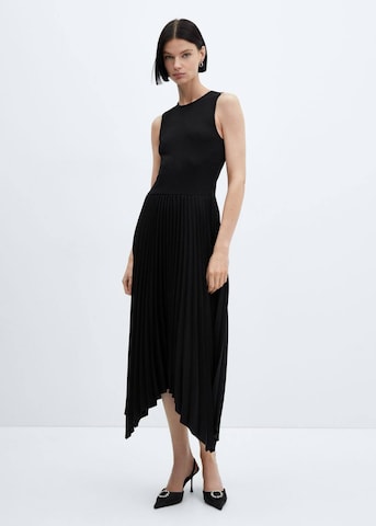 MANGO Evening Dress 'Caldera' in Black: front