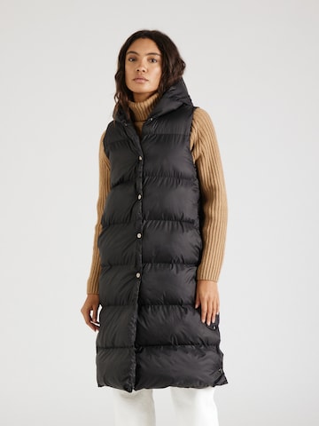 Gilet MORE & MORE en noir : devant