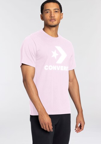 CONVERSE Shirt in Pink: front