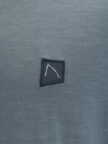 CHASIN' Shirt 'Brody Slub' in Blauw