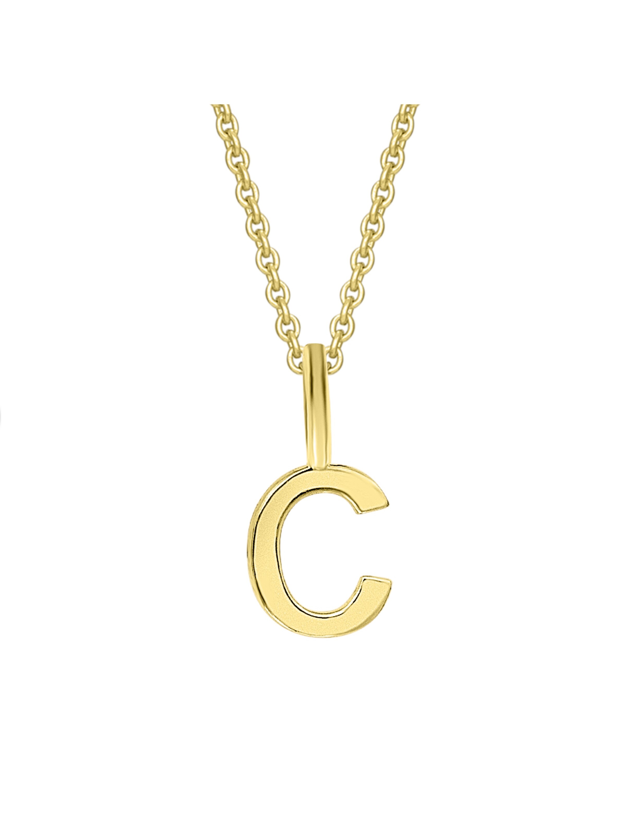 ONE ELEMENT Pendant in Gold: front
