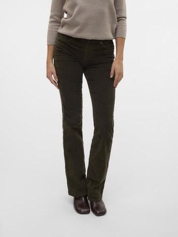 évasé Jean 'FLASH ' VERO MODA en vert