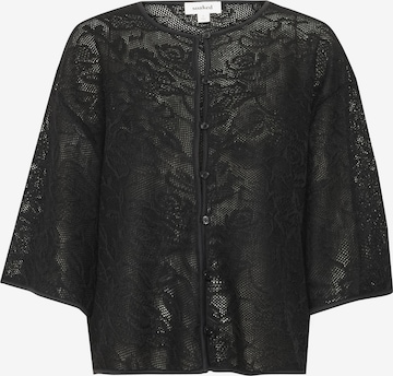 juoda SOAKED IN LUXURY Kardiganas 'Lupina': priekis