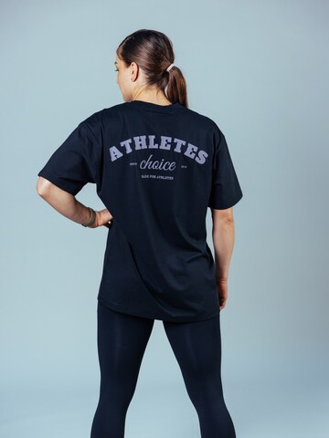 Lifters Performance shirt 'Athletes Choice Oversize T-Shirt Unisex' in Black
