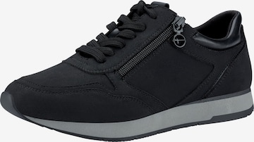 Baskets basses 'Woms' TAMARIS en noir : devant