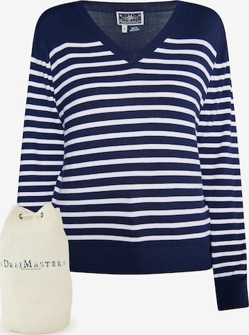 DreiMaster Maritim Sweater in Blue: front