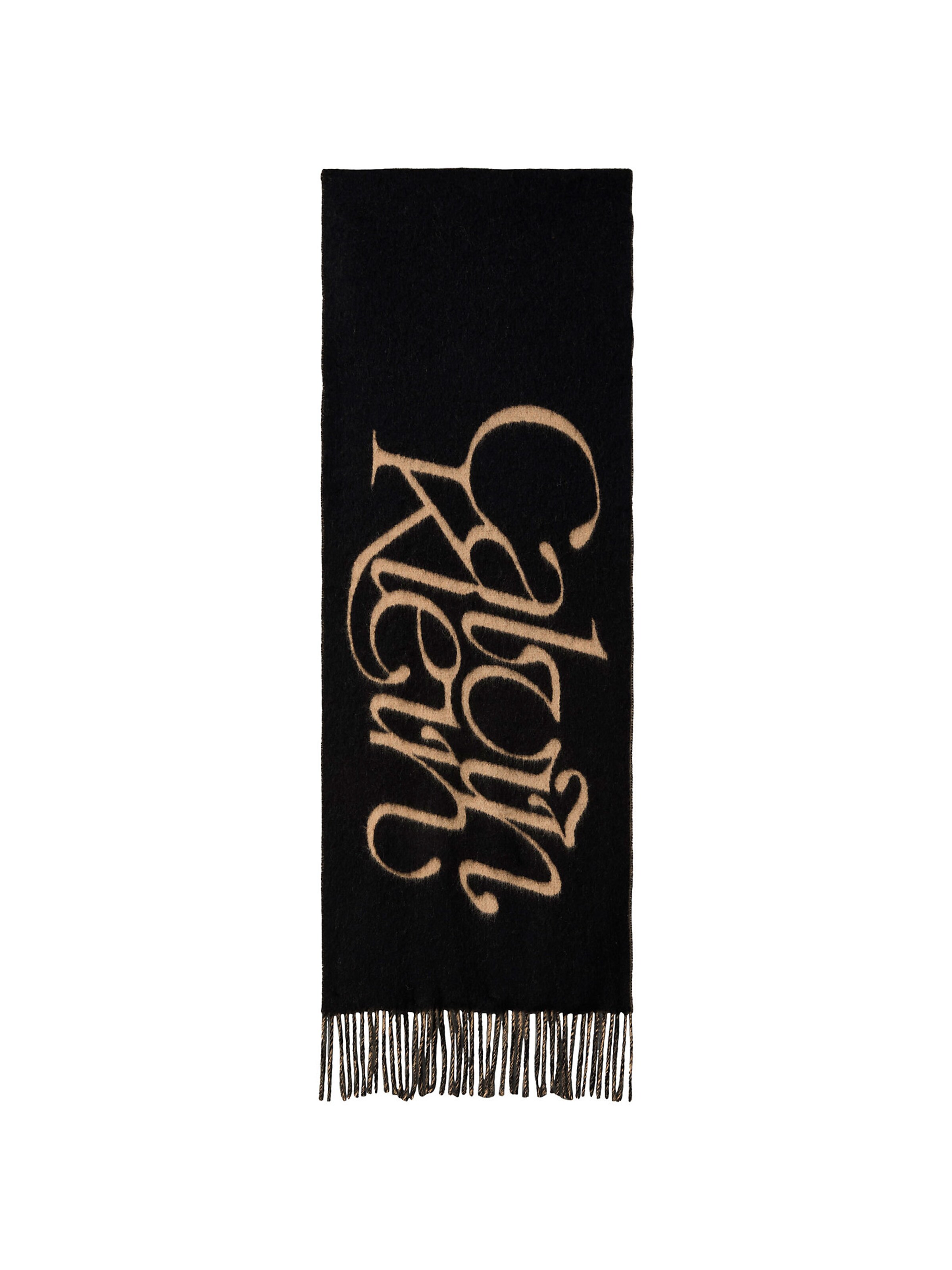 Calvin Klein Schal in Schwarz: Vorderseite