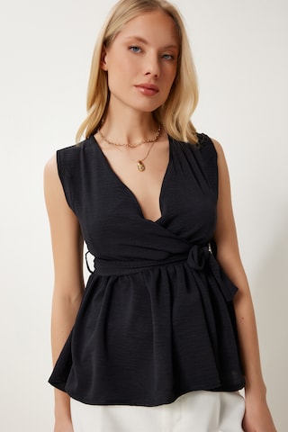 Happiness İstanbul Blúzka - Čierna