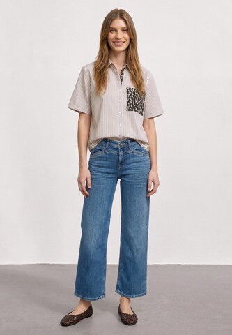 STREET ONE Bluse in Braun