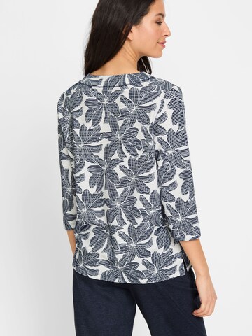 Sweat-shirt Olsen en bleu