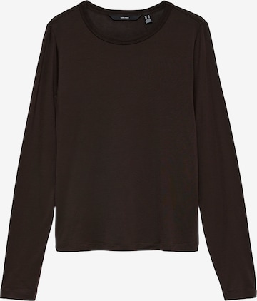 VERO MODA Tričko 'VMADA' – hnědá: přední strana