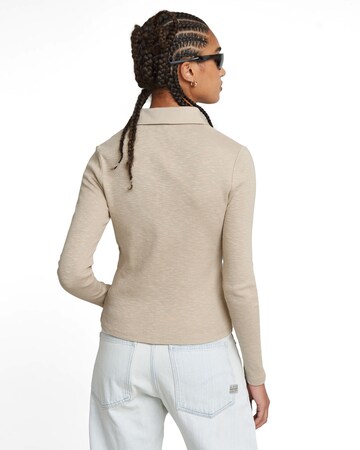 T-shirt 'Polo' G-STAR en beige