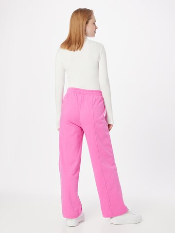GAP Široke hlačnice Hlače | roza barva