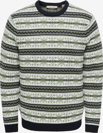 žalia Only & Sons Megztinis 'ONSHARRY': priekis