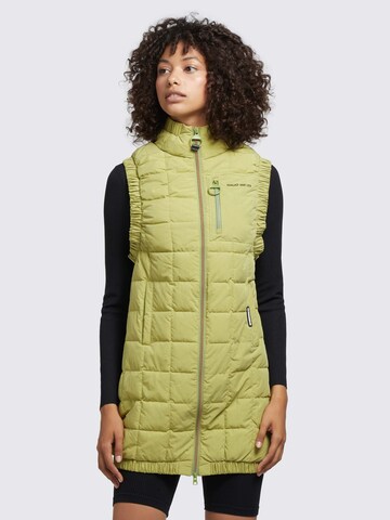 khujo Bodywarmer 'Harper' in Groen: voorkant