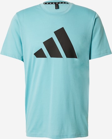 zaļš ADIDAS PERFORMANCE Sporta krekls 'Train Essentials Feelready': no priekšpuses