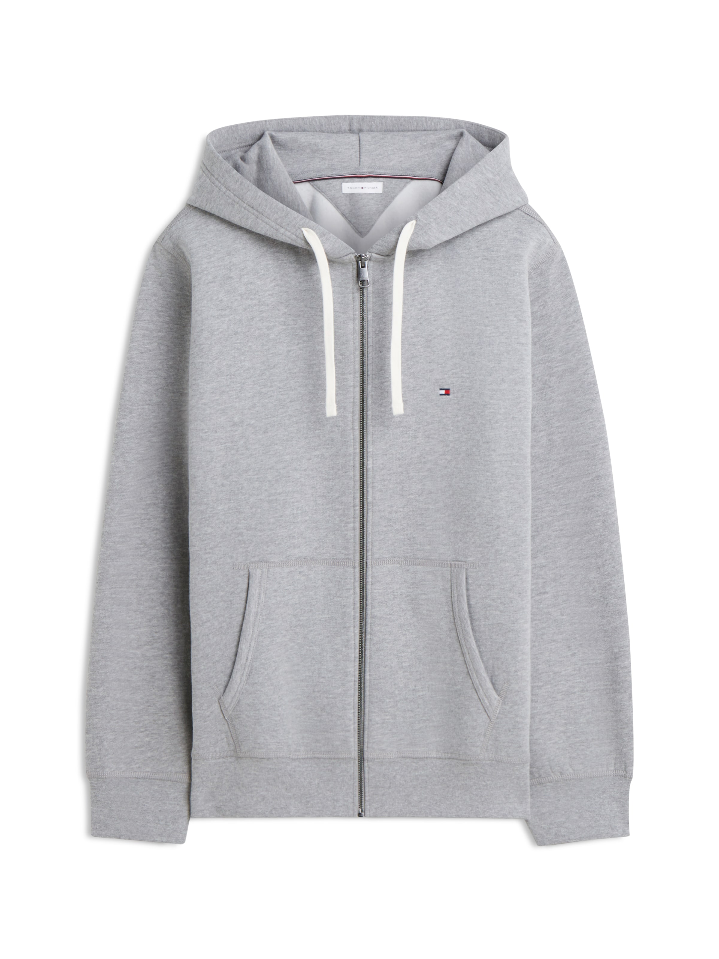 Hanorac 'ESSENTIAL' de la TOMMY HILFIGER pe gri: față