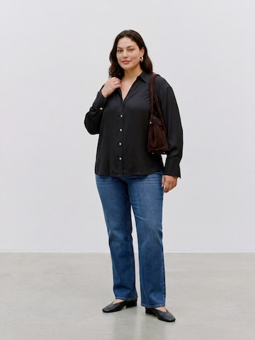 Vero Moda Curve Bluza 'VMCSOMMER' | črna barva
