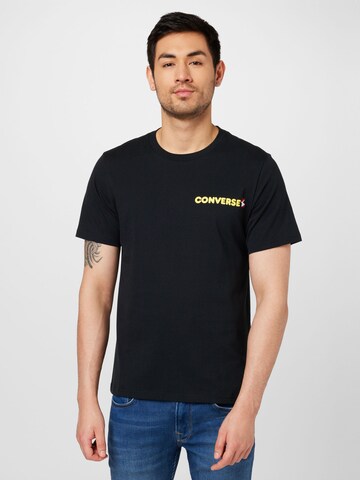 CONVERSE - Camiseta en amarillo: frente