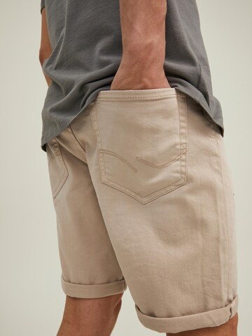 JACK & JONES Regular Jeans 'Rick' in Beige